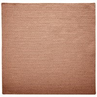 Westminster Square Area Rug 6 by 6Feet Taupe