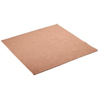 Westminster Square Area Rug 6 by 6Feet Taupe