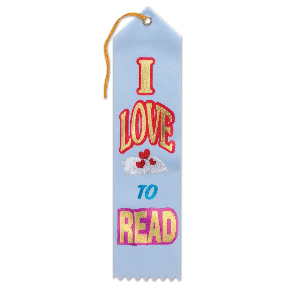 I Love To Read Award Ribbon