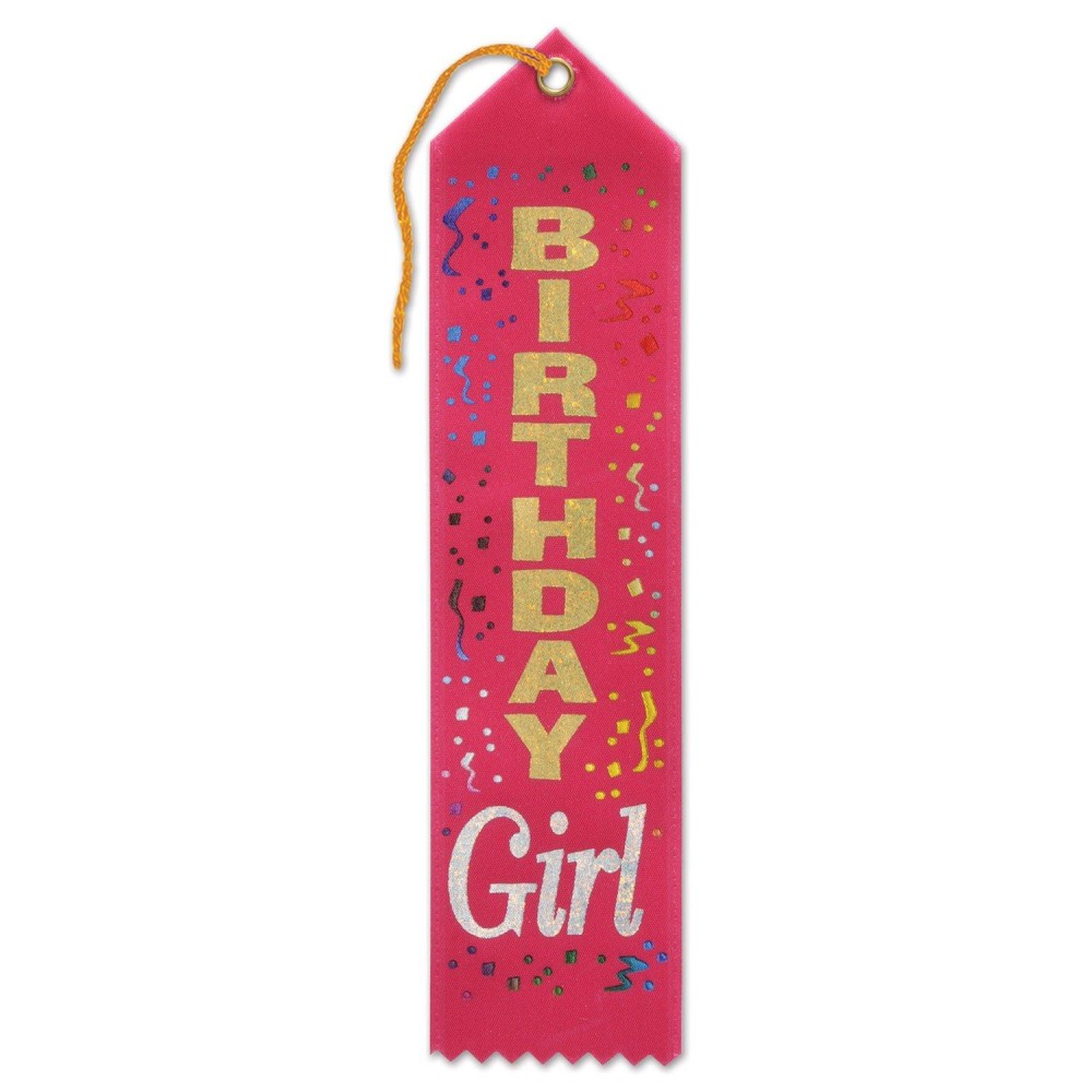 Birthday Girl Award Ribbon