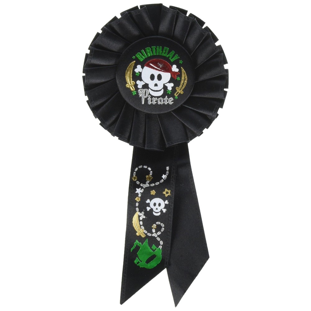 Birthday Pirate Rosette