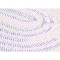 Ticking Stripe Rug Dreamland 2x8 Oval Runner