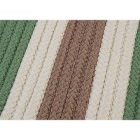 Stripe It Mossstone 12 square