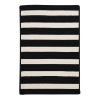 Stripe It Black White 4 square