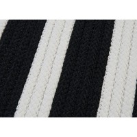 Stripe It Black White 4 square