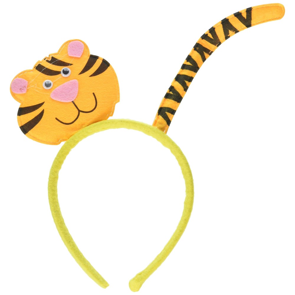 Beistle Tiger Headband One Size Multicolored