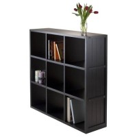 Winsome Timothy Shelving, small, Black