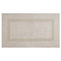 Better Trends 100 Cotton Lux Collection Bath Mats Sand Bath Mat Tufted Reversible Absorbent Machine Washable Bath Mats