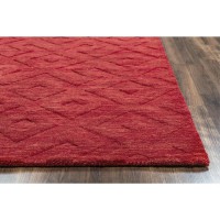 Technique Red 8 x 10 Hand Loomed Rug TC8289