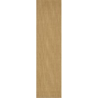 Monaco Sisal MC100 Gold 23 x 76 Runner Rug