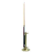 24H POOL CUE HOLDER-ANTIQUE BRASS