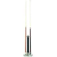 24H POOL CUE HOLDER-LTHR BLK