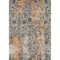 Modern Greys MG22 Orange 710 x 107 Rug