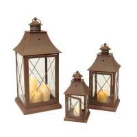 Metal Lantern Set of 3