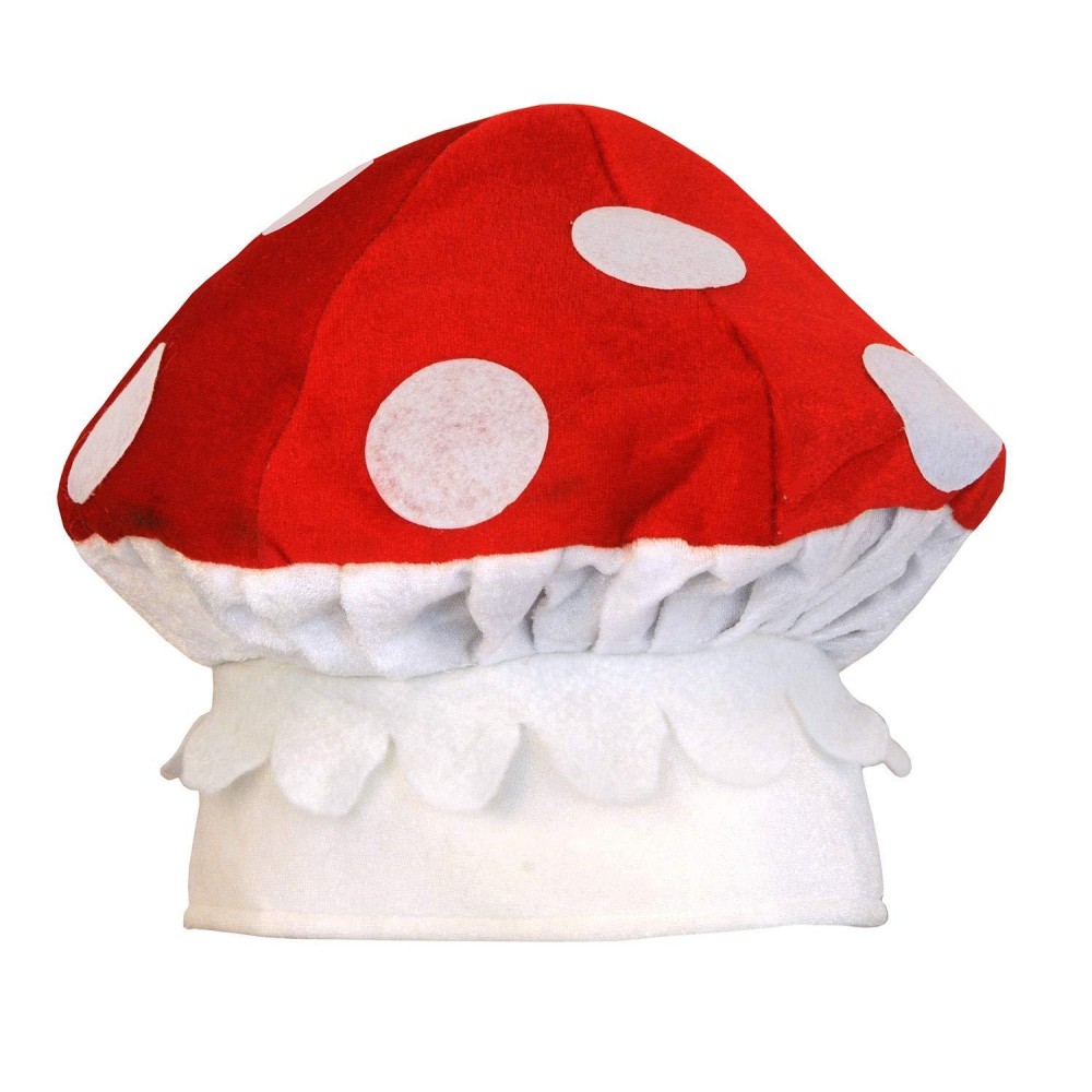 Plush Mushroom Hat