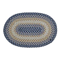 Better Trends Woodbridge Braid collection is Durable Mildew Moisture Resistant Reversible Indoor Area Utility Rug 100 Wool in