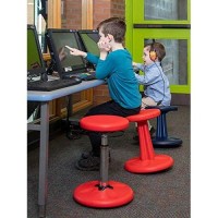 Kore Kids Preschool Wobble Chair - Flexible Seating Stool For Classroom, Preschool, Kindergarten & Elementary School - Age 4-5 Yrs, Blue (12In)