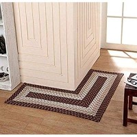 Better Trends Country Braid Collection is Durable and Stain Resistant Reversible Indoor Area Utility Rug 100 Polypropylene in V