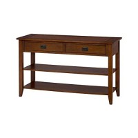 Jofran Inc. Mission Oak Sofa Console Table With Storage