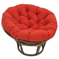 Blazing Needles Twill Papasan Cushion, 44