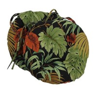 Blazing Needles 16-Inch Outdoor Round Chair Cushion, 16