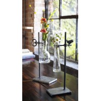 Bud Vase wStand Set of 2