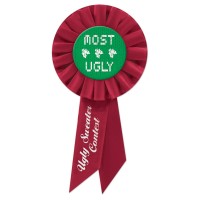 Beistle Ugly Sweater Rosette 1 Count 325 Inches By 65 Inches