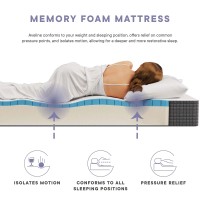 Modway Aveline Gel Infused Memory Mattress With Certipur-Us Certified Foam, Full, White