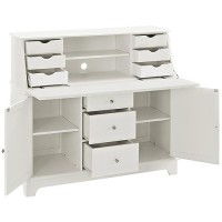 Crosley Furniture Sullivan Secretary Desk - White