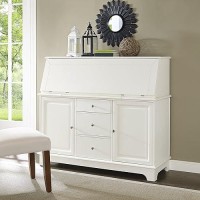 Crosley Furniture Sullivan Secretary Desk - White