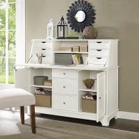 Crosley Furniture Sullivan Secretary Desk - White