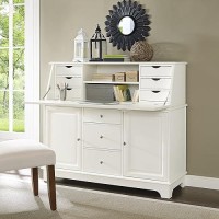 Crosley Furniture Sullivan Secretary Desk - White