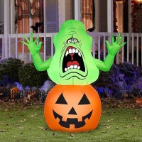 Ghostbusters Slimer Halloween Inflatable