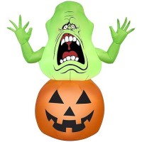 Ghostbusters Slimer Halloween Inflatable