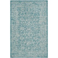 Safavieh Courtyard Collection Cy8680 Indoor/ Outdoor Non-Shedding Stain Resistant Patio Backyard Area Rug  4' X 5'7