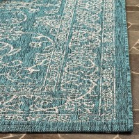 Safavieh Courtyard Collection Cy8680 Indoor/ Outdoor Non-Shedding Stain Resistant Patio Backyard Area Rug  4' X 5'7