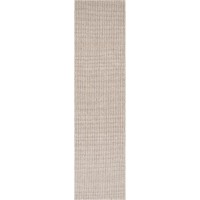 Monaco Sisal MC300 Mushroom 23 x 76 Runner Rug