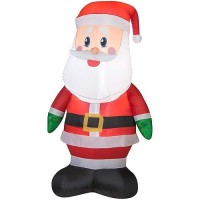 Gemmy 36789 Airblown Outdoor Santa Christmas Inflatable 4 Ft Tall