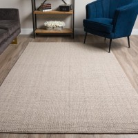 Monaco Sisal MC300 Mushroom 5 x 76 Rug