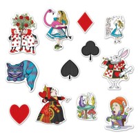 Alice In Wonderland Cutouts