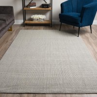 Monaco Sisal MC300 Silver 5 x 76 Rug