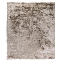 Collins Handwoven Shag Area Rug Taupe 8x10