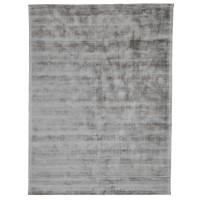 Cameron Handwoven Distressed Viscose Area Rug Dove Gray 8X10