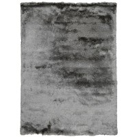 Collins Handwoven Shag Area Rug Dark Gray 8X10