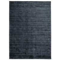 Cameron Handwoven Distressed Viscose Area Rug Ink Blue 8X10