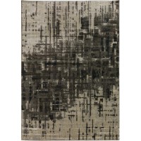 Upton UP1 Pewter 96 x 132 Rug