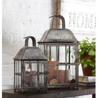 Metal Lantern Set Of 2