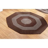 Better Trends Newport Braid Collection is Durable and Stain Resistant Reversible Indoor Utility Rug 100 Polypropylene in Vibran