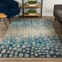 Upton UP5 Pewter 53 x 77 Rug