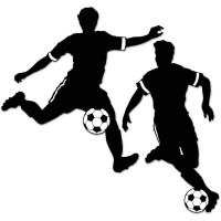 Boy Soccer Silhouettes